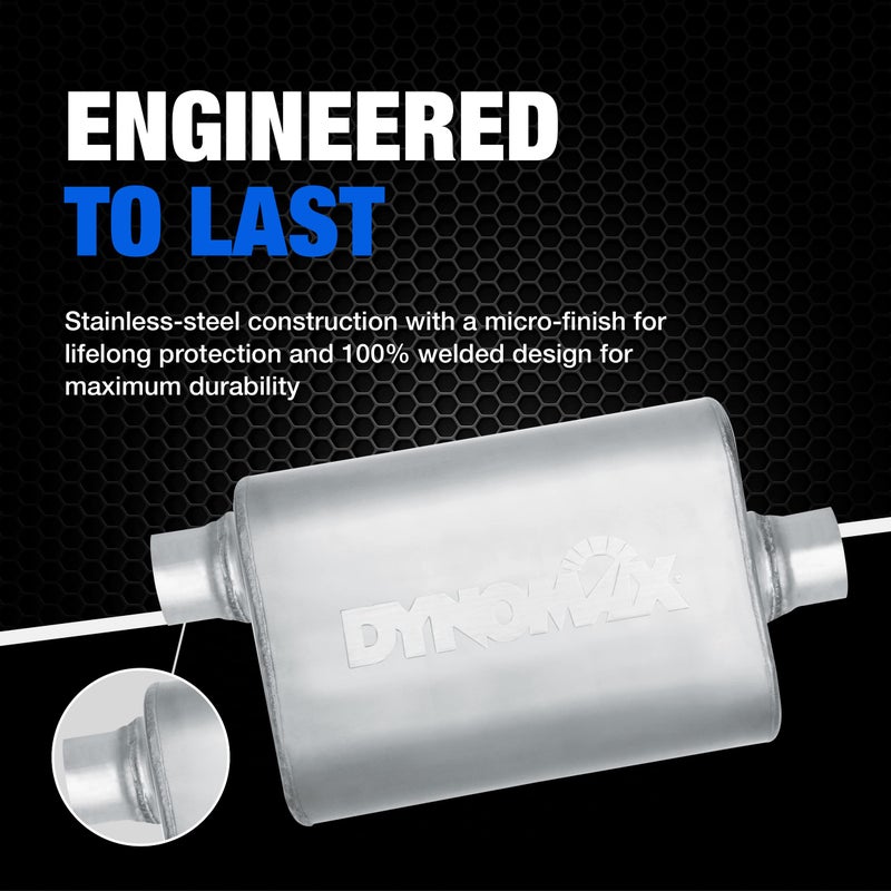 Dynomax Ultra Flo 17217 Exhaust Muffler for Jeep Wrangler - Image 3